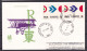 1970 Repubblica Italia Italy 50° ANNIVERSARIO VOLO ROMA TOKIO FDC Bucintoro Viaggiata Imola Sassoleone - 1961-70: Marcophilia