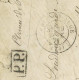 Guerre Franco-allemande 1871 PP Armee De Bretagne Cachet ORBEC EN AUGE Pour Saint-Brieuc LSC - Army Postmarks (before 1900)