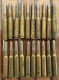 20 Cartouches 6,5X52 CARCANO, Réglementaire De L'armée Italienne Ww2 - 39.45. Neutralisé. - Decorative Weapons