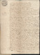 DOKUMENT  1814 STAD GENT.      4 BESCHREVEN BLADZIJDEN - Documents Historiques