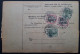 Deutsches Reich. 1912. Paketkarte Solingen-Italien. MiF MiNr 85I(2), 89I, 90I(2), 94AI. - Brieven En Documenten