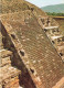 MEXIQUE - Front View Of The Temple Of Quetzalcoatl - Escalier - Carte Postale - Mexico
