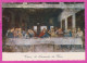 293908 / Italy - MILANO - The Last Supper By Leonardo Da Vinci PC 1970 USED - 5+50 L Coin Of Syracuse (178 Cecame) - 1961-70: Marcophilia