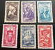 France 1943  Y Et T  593/8   ** Neuf Sans Charnière - Unused Stamps