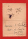 CARTE LETTRE PETIT FORMAT - CACHET TRESOR ET POSTES 1918 - Storia Postale