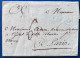 Lettre Sans Texte Marque à Sec De BOURGES Pour PARIS - 1701-1800: Precursors XVIII