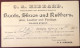 Etats-Unis, Divers Sur Entier, Cachet BURLINGTON, UT. 14.1.1880 - (B1540) - Storia Postale