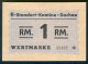 Deutschland, Germany - 1 RM. - WERTMARKE - Nummer 38482 - Kantine - Dachau ! - 1939-45