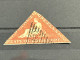 Kap Der Hoffnung Dreieck  Wz Anker . Gestempelt . - Cap De Bonne Espérance (1853-1904)