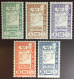 Syria Syrie 1944 Proclamation Y&T 266 - 270 MNH - Unused Stamps