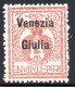 3068.1918 2 C. SC.N21a INVERTED OVERPR. MNH - Venezia Julia