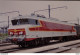 Photo Diapo Diapositive Slide TRAIN Wagon Loco Locomotive Electrique SNCF 6533 Le 24/05/1993 VOIR ZOOM - Diapositives