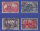 Dt. Reich 1902 DEUTSCHES REICH  Mi.-Nr. 78-81 Gestempelt - Used Stamps