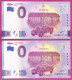 0-Euro XEBM 2022-5 TECHNIK MUSEUM SPEYER - FEUERWEHR AHRENS-FOX  Set NORMAL+ANNIVERSARY - Private Proofs / Unofficial