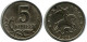 5 KOPEKS 2005 RUSSIE RUSSIA Pièce #AR148.F.A - Russia