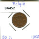50 CENTIMES 1958 DUTCH Text BELGIQUE BELGIUM Pièce #BA452.F.A - 50 Cent