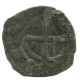 CRUSADER CROSS Authentic Original MEDIEVAL EUROPEAN Coin 0.4g/12mm #AC142.8.U.A - Andere - Europa