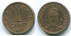 1 CENT 1972 ANTILLES NÉERLANDAISES Bronze Colonial Pièce #S10633.F.A - Antilles Néerlandaises