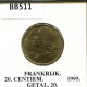20 CENTIMES 1995 FRANCIA FRANCE Moneda #BB511.E.A - 20 Centimes
