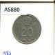 20 FORINT 1983 HUNGARY Coin #AS880.U.A - Hongrie