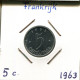 5 CENTIMES 1963 FRANKREICH FRANCE Französisch Münze #AM033.D.A - 5 Centimes