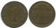 1 REICHSPFENNIG 1925 G ALEMANIA Moneda GERMANY #AE232.E.A - 1 Renten- & 1 Reichspfennig