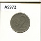 2 KORUN 1972 CHECOSLOVAQUIA CZECHOESLOVAQUIA SLOVAKIA Moneda #AS972.E.A - Tchécoslovaquie
