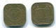 5 CENTS 1971 SURINAM NIEDERLANDE Nickel-Brass Koloniale Münze #S12872.D.A - Surinam 1975 - ...