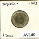 1 DINAR 1983 YUGOSLAVIA Coin #AV140.U.A - Jugoslavia