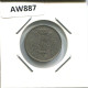 1 FRANC 1957 DUTCH Text BELGIUM Coin #AW887.U.A - 1 Franc