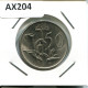 50 CENTS 1988 SUDAFRICA SOUTH AFRICA Moneda #AX204.E.A - Südafrika