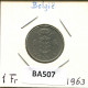 1 FRANC 1963 DUTCH Text BELGIEN BELGIUM Münze #BA507.D.A - 1 Franc