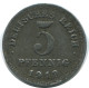 5 PFENNIG 1919 D ALEMANIA Moneda GERMANY #AE299.E.A - 5 Rentenpfennig & 5 Reichspfennig