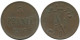 5 PENNIA 1916 FINLANDIA FINLAND Moneda RUSIA RUSSIA EMPIRE #AB192.5.E.A - Finland