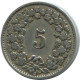 5 RAPPEN 1927 B SUIZA SWITZERLAND Moneda HELVETIA #AD926.2.E.A - Autres & Non Classés