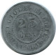 25 CENTIMES 1915 BELGIQUE-BELGIE BELGIEN BELGIUM Münze #AE735.16.D.A - 25 Cent