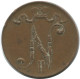 5 PENNIA 1916 FINLAND Coin RUSSIA EMPIRE #AB269.5.U.A - Finlandia