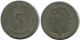 5 PFENNIG 1876 D ALEMANIA Moneda GERMANY #DB191.E.A - 5 Pfennig