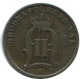 1 ORE 1897 SWEDEN Coin #AD230.2.U.A - Sweden