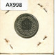 20 RAPPEN 1974 SUIZA SWITZERLAND Moneda #AX998.3.E.A - Autres & Non Classés