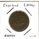 HALF PENNY 1958 UK GREAT BRITAIN Coin #AW031.U.A - C. 1/2 Penny