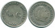 1/10 GULDEN 1960 ANTILLES NÉERLANDAISES ARGENT Colonial Pièce #NL12321.3.F.A - Antilles Néerlandaises