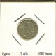 2 MILS 1983 ZYPERN CYPRUS Münze #AS465.D.A - Cipro