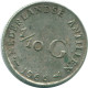1/10 GULDEN 1966 NIEDERLÄNDISCHE ANTILLEN SILBER Koloniale Münze #NL12752.3.D.A - Antille Olandesi
