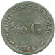 1/10 GULDEN 1948 CURACAO Netherlands SILVER Colonial Coin #NL11904.3.U.A - Curaçao