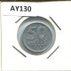 50 FILLER 1968 HUNGRÍA HUNGARY Moneda #AY130.2.E.A - Hongrie