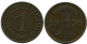 1 REICHSPFENNIG 1936 A ALEMANIA Moneda GERMANY #DA779.E.A - 1 Reichspfennig