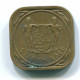 5 CENTS 1972 SURINAM NIEDERLANDE Nickel-Brass Koloniale Münze #S13047.D.A - Suriname 1975 - ...
