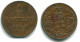 1/2 KREUZER 1854 BAVARIA RARE GERMANY Coin #DE10118.3.U.A - Altri & Non Classificati