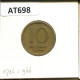 10 AGOROT 1966 ISRAEL Coin #AT698.U.A - Israel
